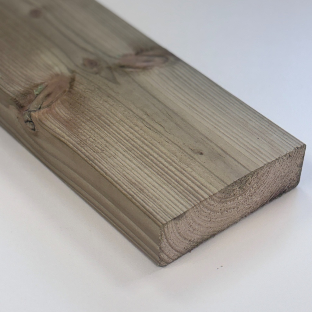 Vuren 28 x 145 x 5100 mm verduurzaamd C