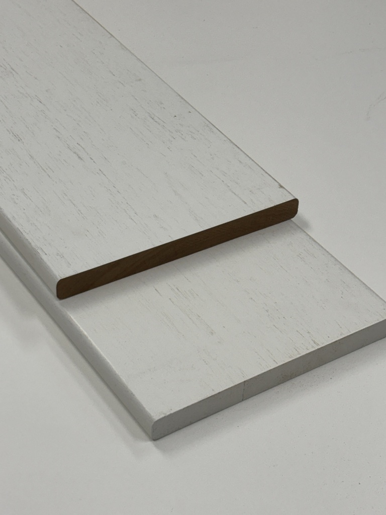 Thermo Ayous volhout boeiplank  27 x 220 x 5550 mm geschaafd gegrond